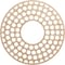 Ekena Millwork Fink Wood Fretwork Pierced Ceiling Medallion, Alder, 26"OD x 9 1/2"ID x 3/8"T CMWP26X26X0375FFAL - alternate 1